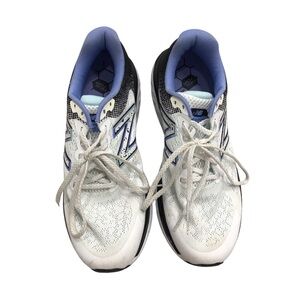 New Balance Fresh Foam size 9 white and purple walking shoes